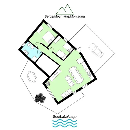 Lejlighed Fiori Pool-gartenwohnung Colico